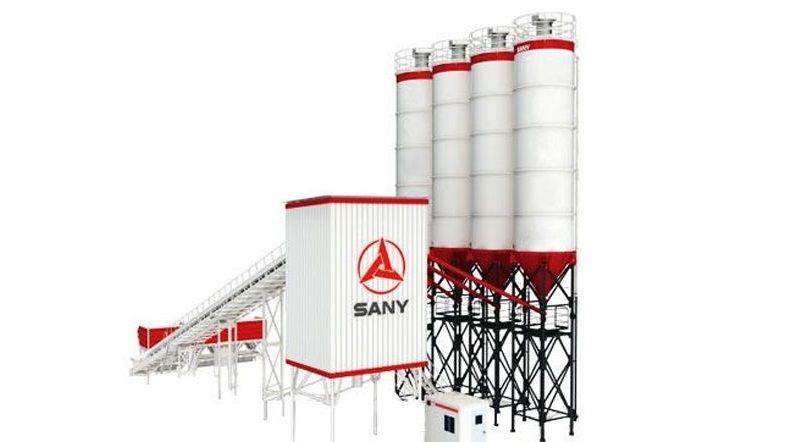 Бетоносмесительная установка SANY от 30 до 60 кубов в час