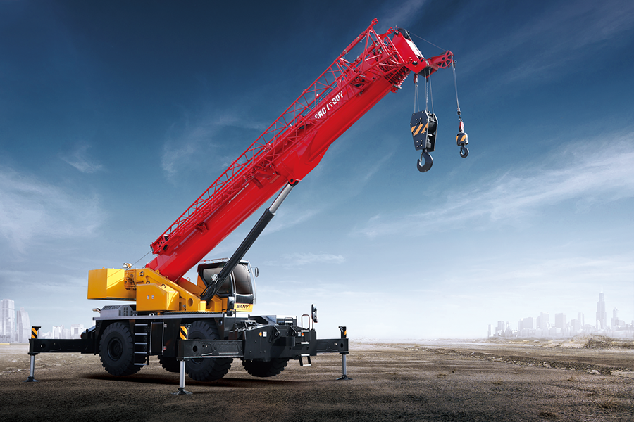 Короткобазовый кран Sany SRC1100T5